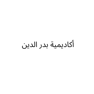 Badr El Deen Academy