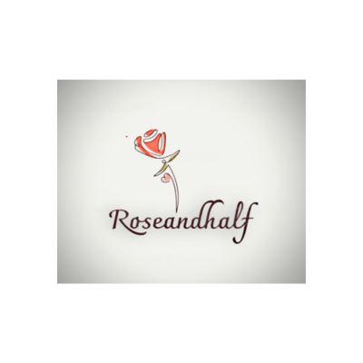 rose and half