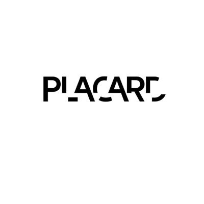 Placard fashion
