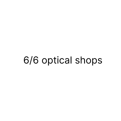 6/6 optical shops