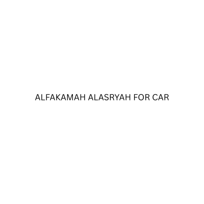 ALFAKAMAH ALASRYAH FOR CAR