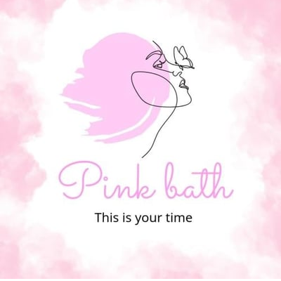 Pink bath