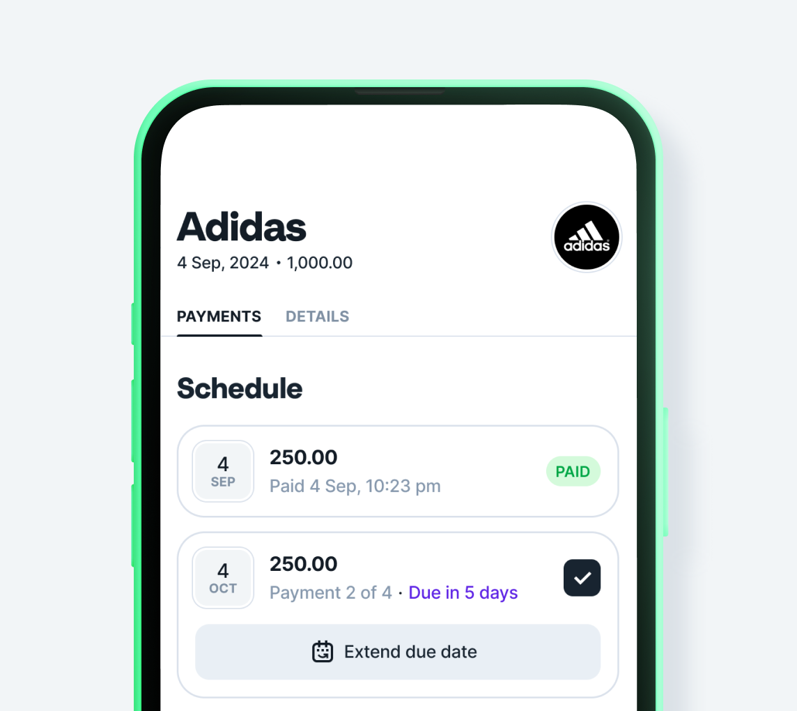 Pay right on schedule 