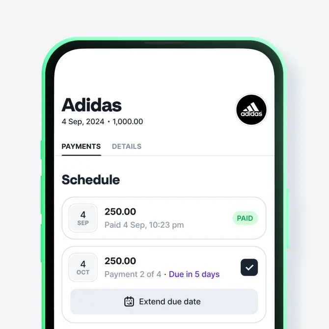 Pay right on schedule