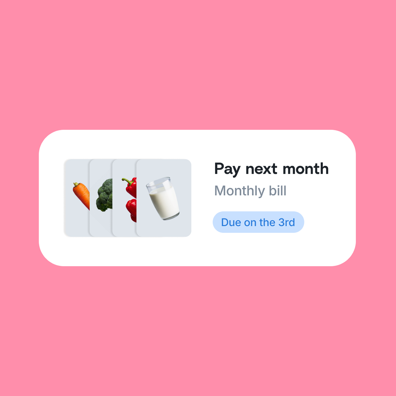 Pay next month
