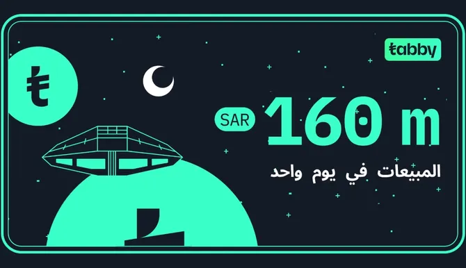 تابي تشهد ذروة التسوق في شهر رمضان بمشتريات بأكثر من 160 مليون ريال في يوم واحد